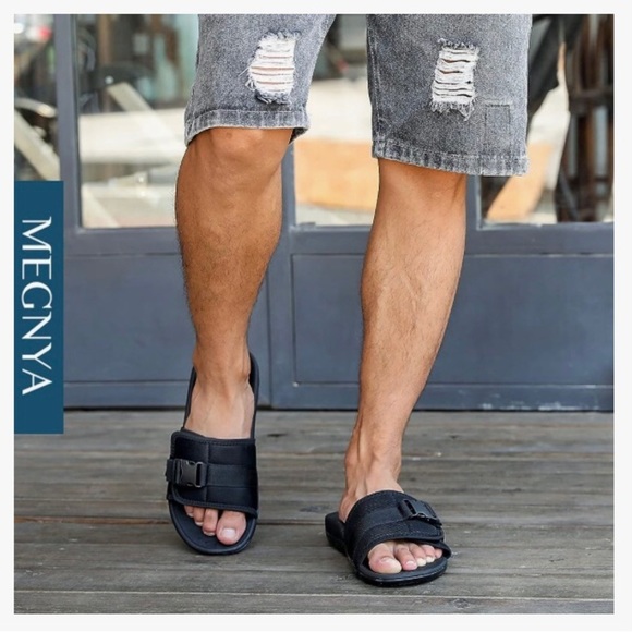 MEGNYA Other - MEGNYA Mens Orthotic Sandals with Arch Support, Comfortable Foot Pain Relief